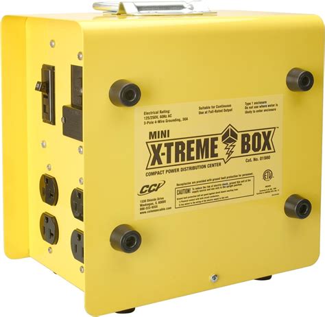 xtreme box power distribution center internal|portable generator power distribution box.